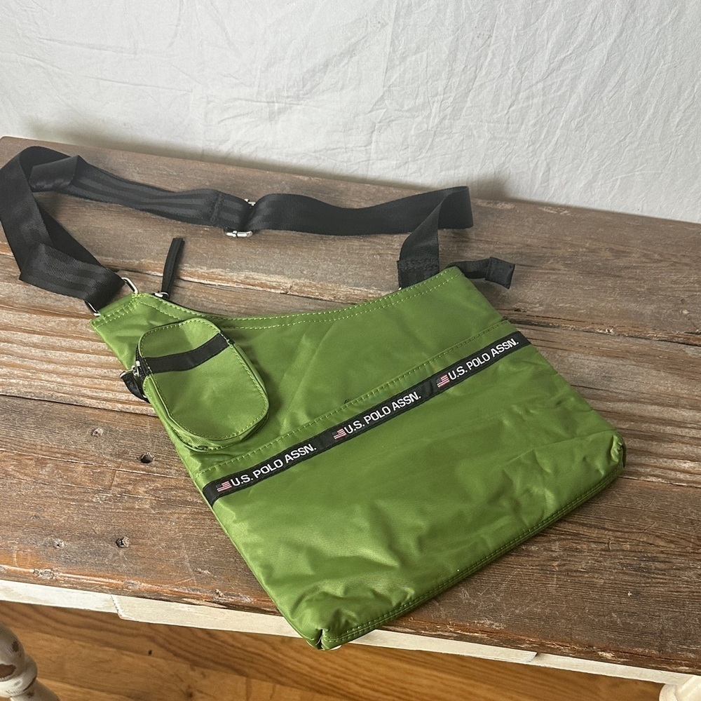 U.S. Polo Assn. Olive Belt Bag